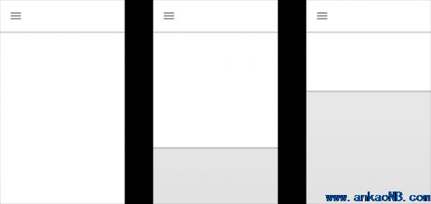 內(nèi)容主體的紙片可以在工具欄紙片下部上下移動。